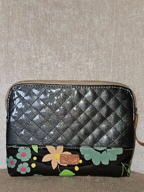 Consuela Smoked Candy Crush Portfolio Clutch NWOT
